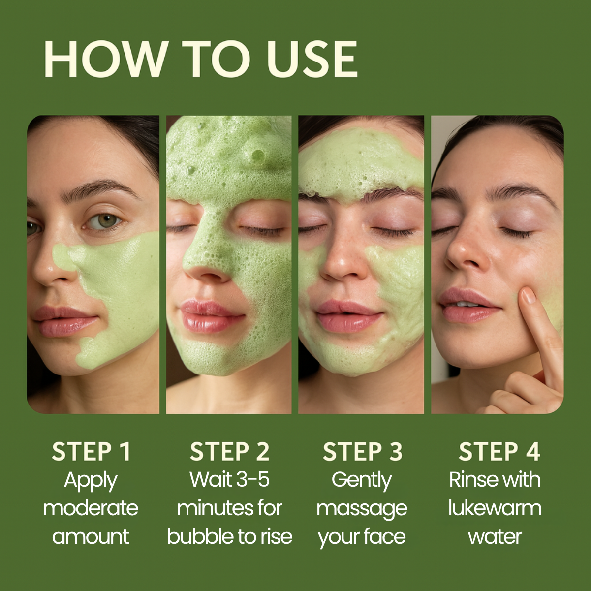 Monave™ Holy Basil Detox Bubble Mask